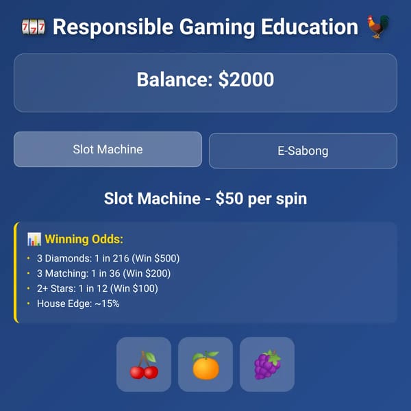 Responsible Gaming Education Simulator
