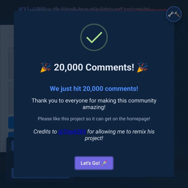 Ai Adds your comments to the game! [REMIX VERSION 1.0]