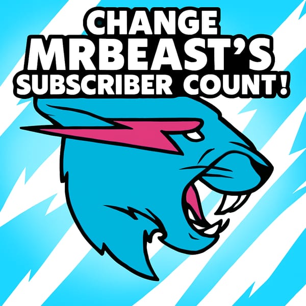 Edit MrBeast's Sub Count!