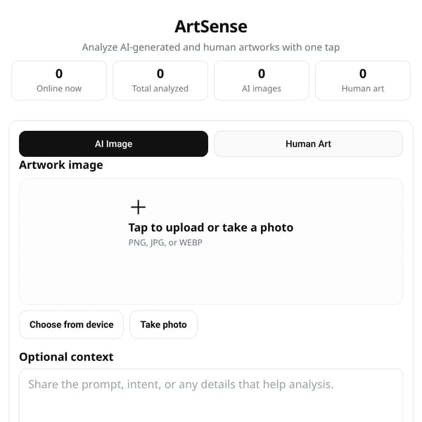 ArtSense - An AI-Powered Art Analyser