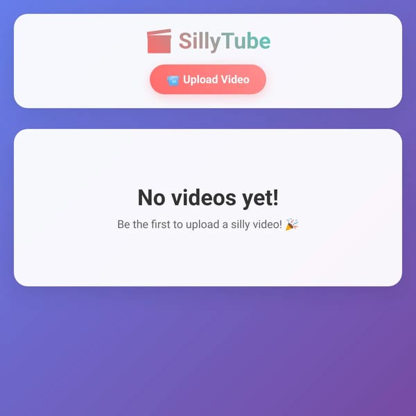 SillyTube - Fun Video Sharing