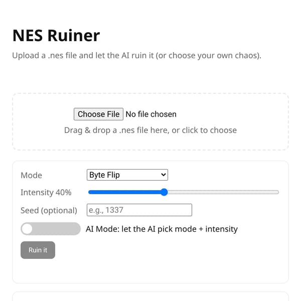 NES Ruiner