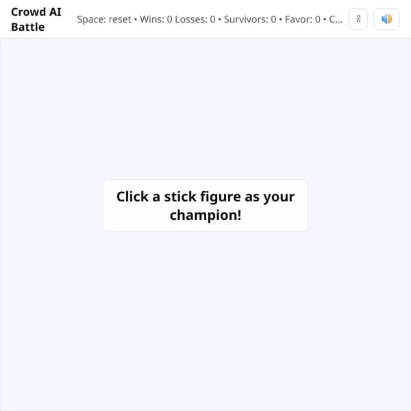 Crowd AI Battle