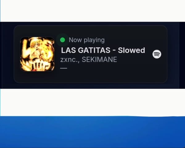 Make a Spotify Now Playing Widget