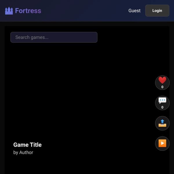 Fortress - Create & Play Games