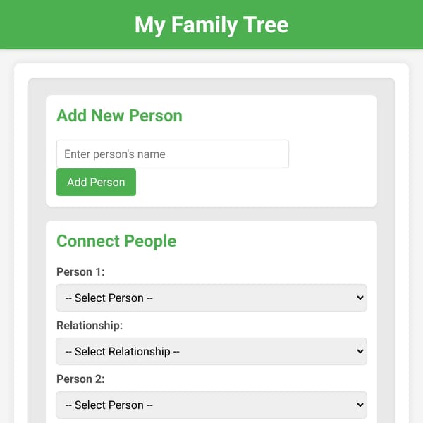 Family Tree Builder