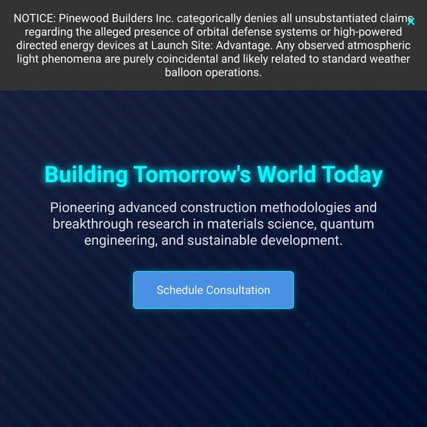 Pinewood Builders Inc. Official Site (based on Roblox group Pinewood Builders)