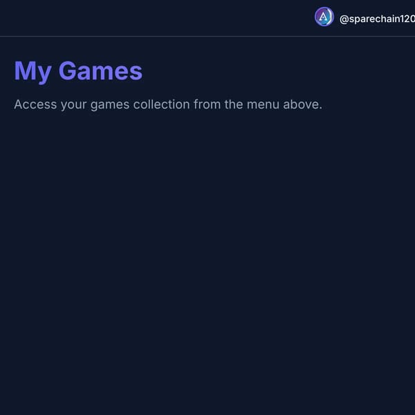 Profile Menu