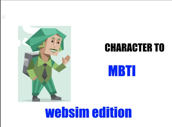 Character MBTI Finder
