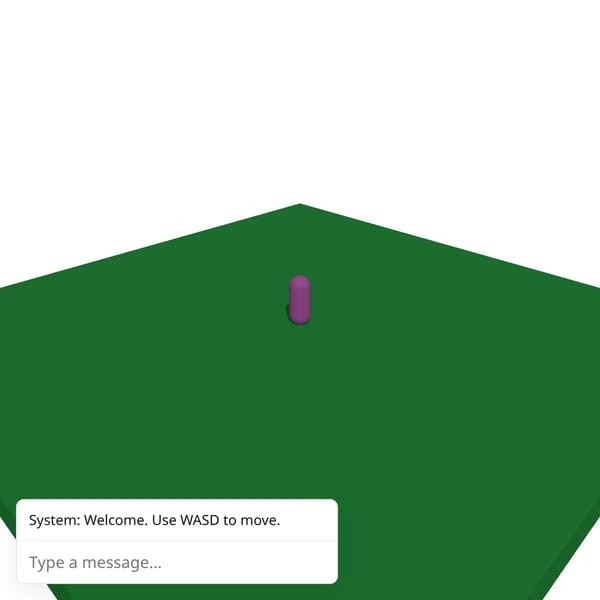 3D Green Ground Platform