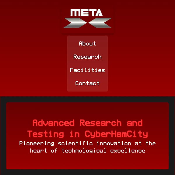 Meta X - Government Testing Facility