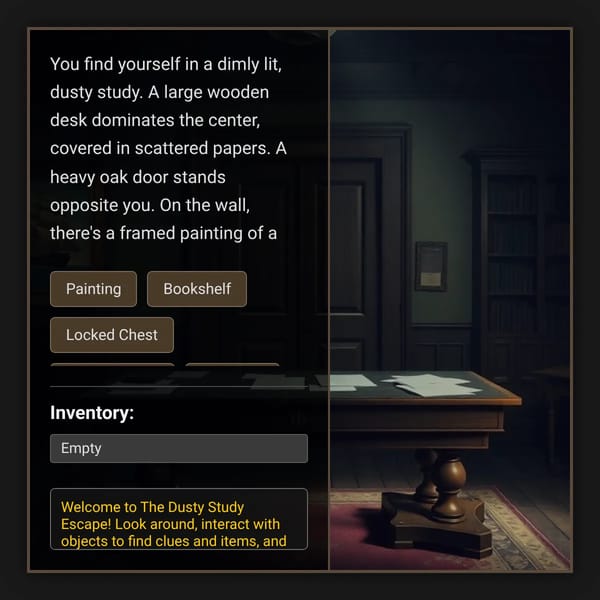 The Dusty Study Escape