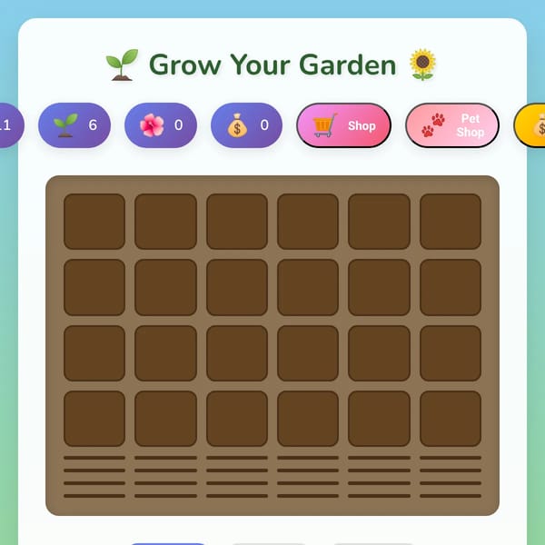 Grow a Garden