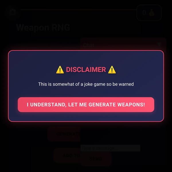 Weapon RNG