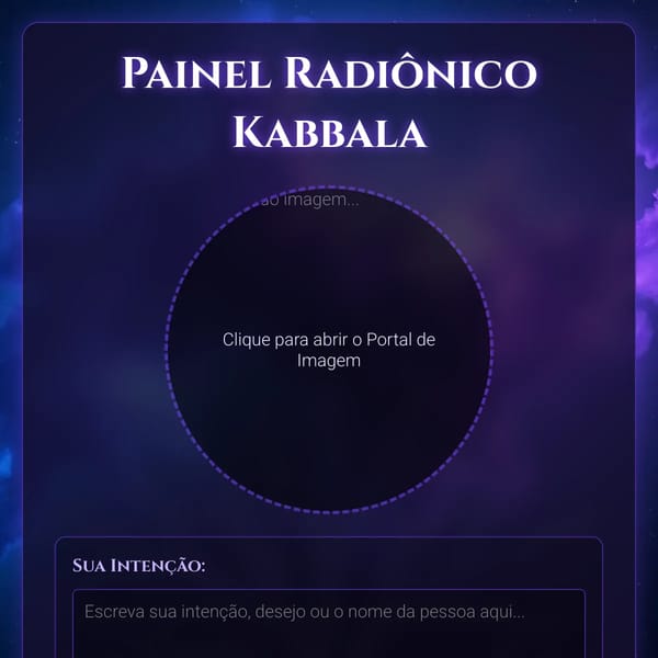 Painel Radiônico Kabbala