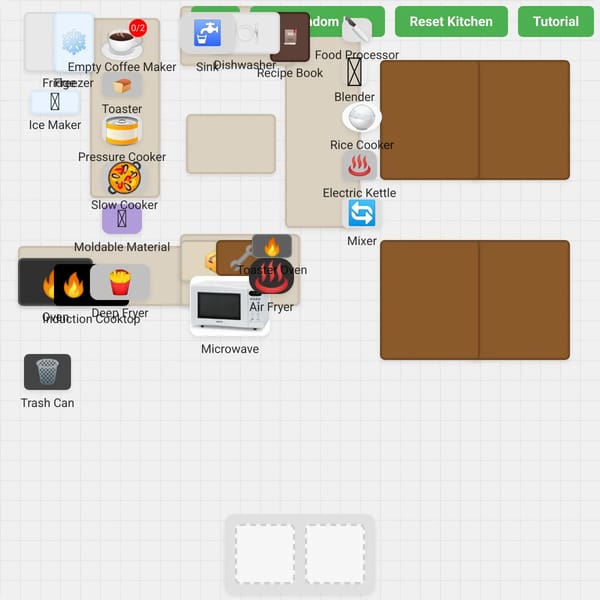 Interactive Kitchen Simulator
