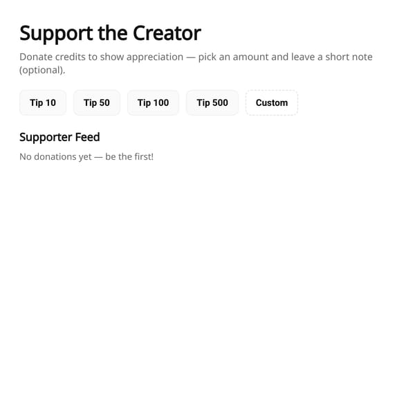 Donate Credits