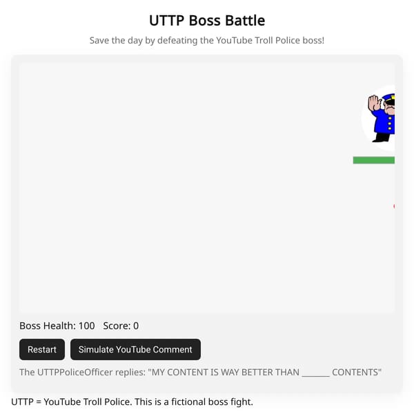 UTTP Boss Battle