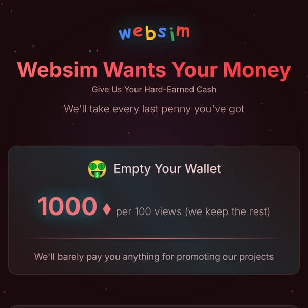 Websim Money - Premium Rewards