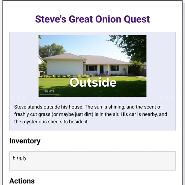 Steve's Onion Run 2