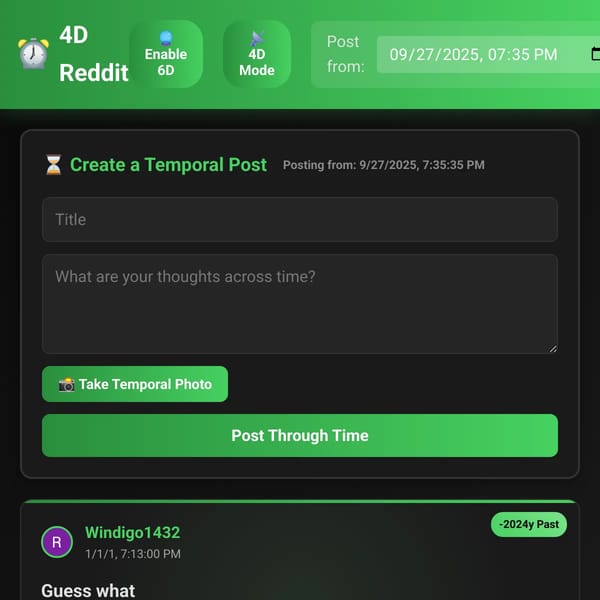 4D Reddit