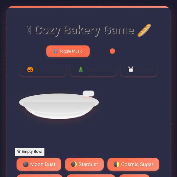 Cozy Bakery Game 2
