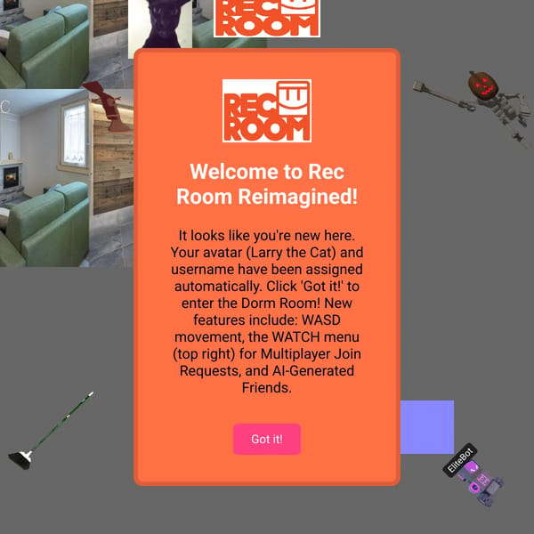 Rec Room(With Multiplayer)