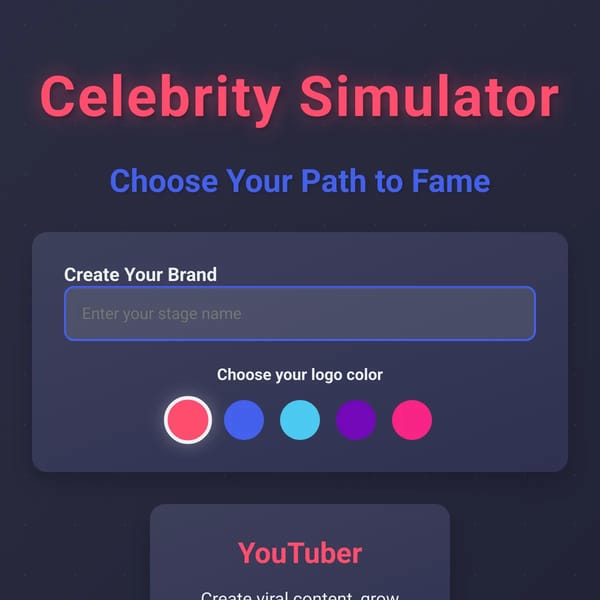 Celebrity Simulator