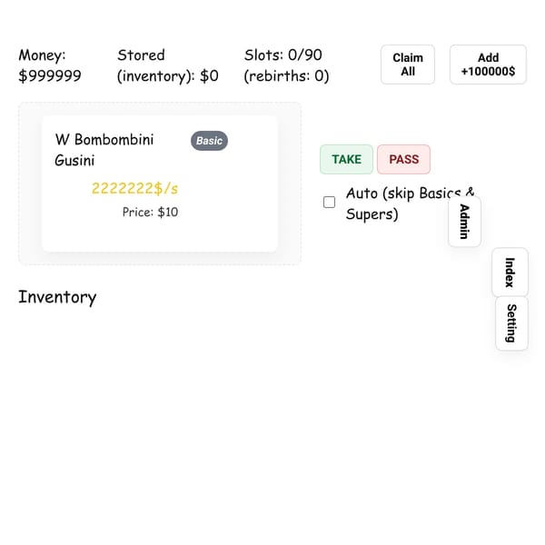steal a brainrot modded