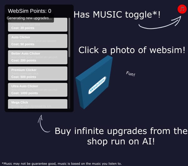 WebSim Clicker