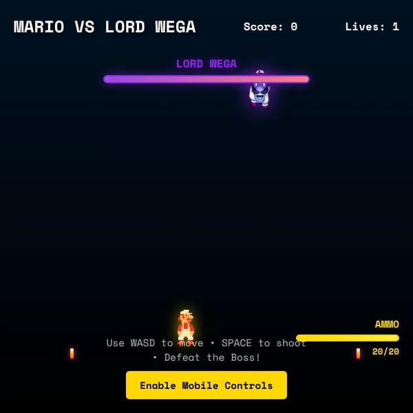Wega boss fight