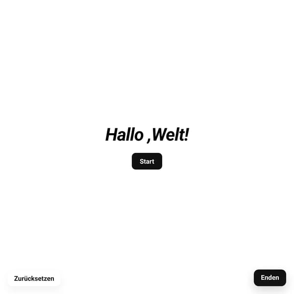 Hallo, Welt!