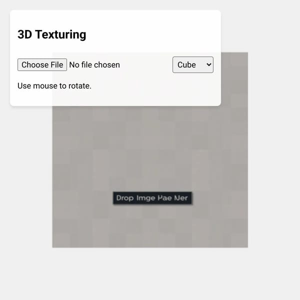 Image to 3D Texture