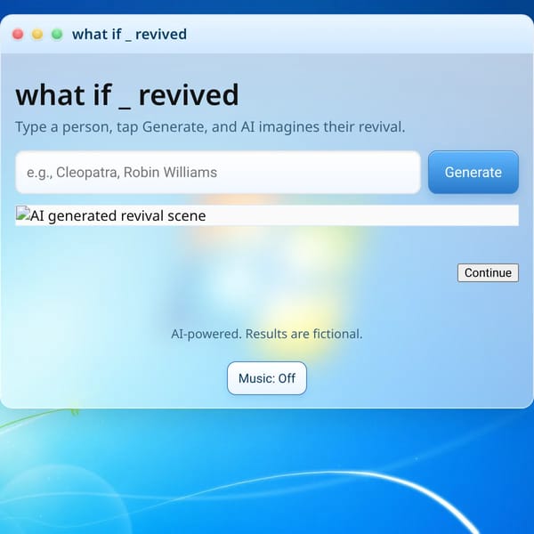 What if _ revived