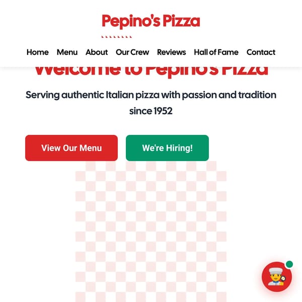 Pepino's Pizza - Authentic Italian Pizza