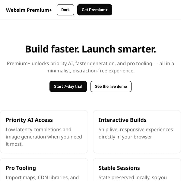 Websim Premium+
