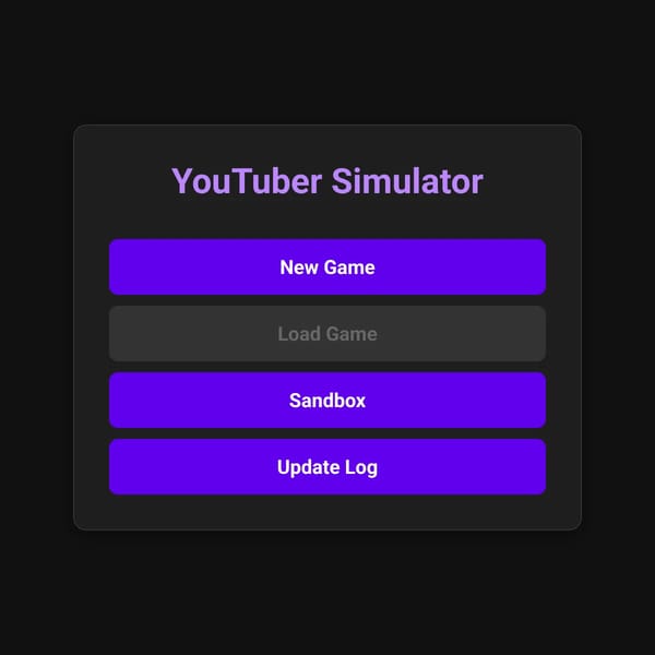 YouTuber Simulator