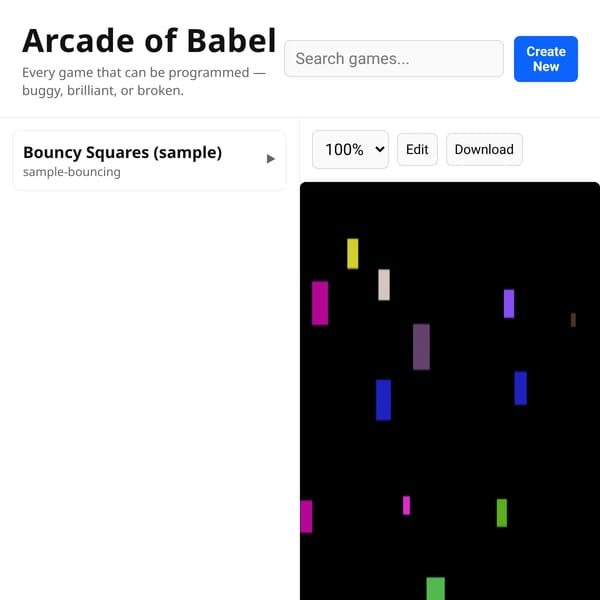 Arcade of Babel