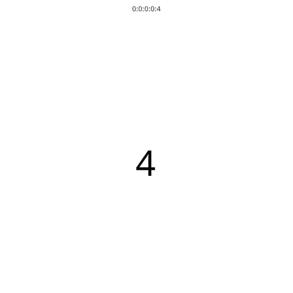 E‑Ink Second Counter