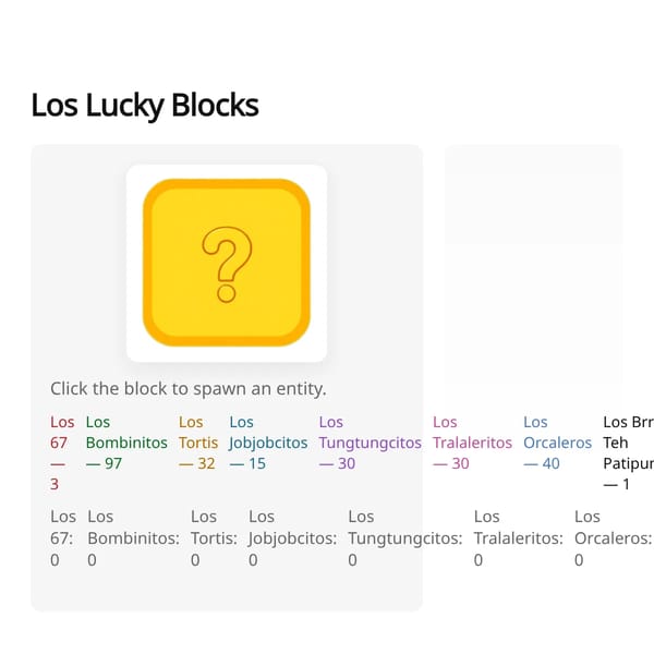 Los Lucky Blocks