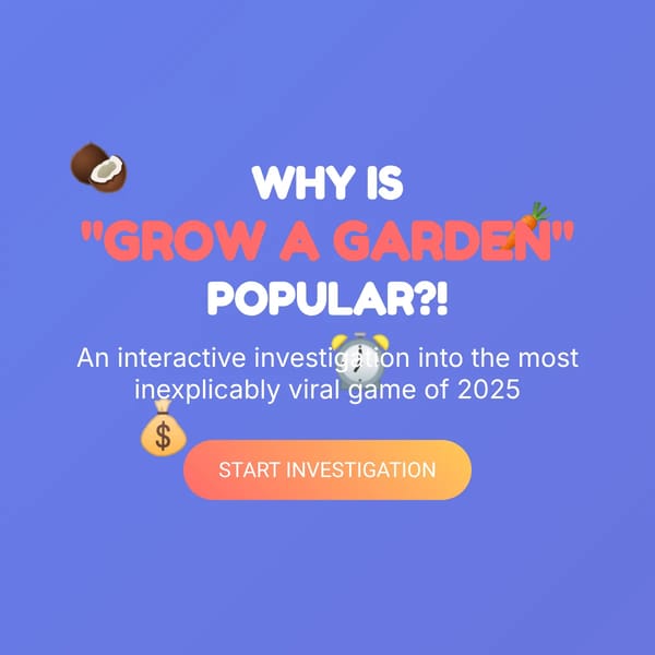 Why Is Grow A Garden Popular? An Investigation