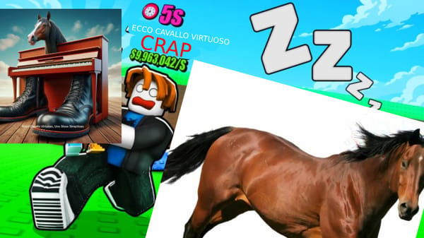 DON'T WAKE THE HORSE!