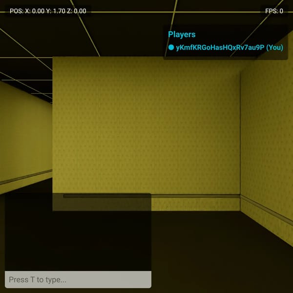 Fartrooms multiplayer 3d demo (suport mobiles)