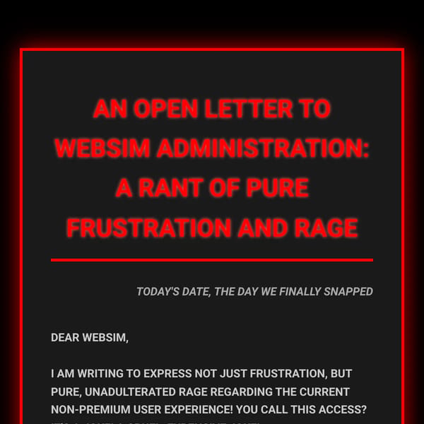 WEBSIM PLEASE!!