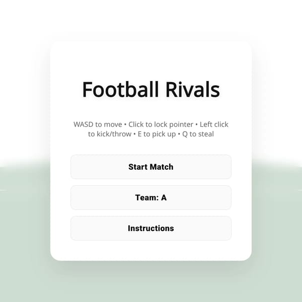 Football Rivals - Alpha