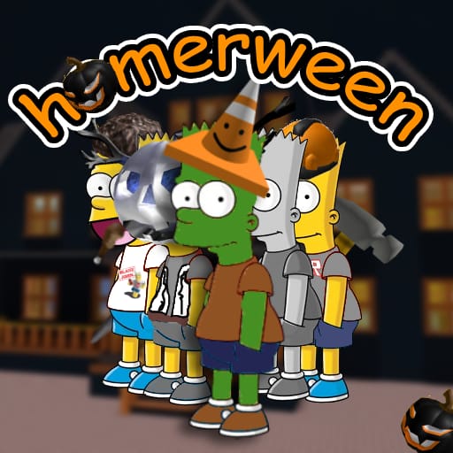 bart clicker *remastered* (HOMERWEEN!!)
