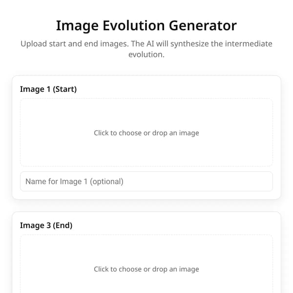 Image Evolution Generator