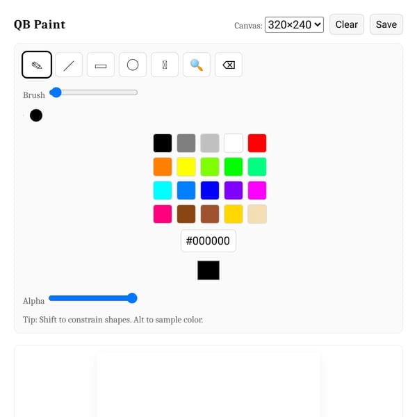 QB Paint — Web
