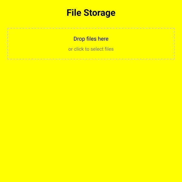 File Storage