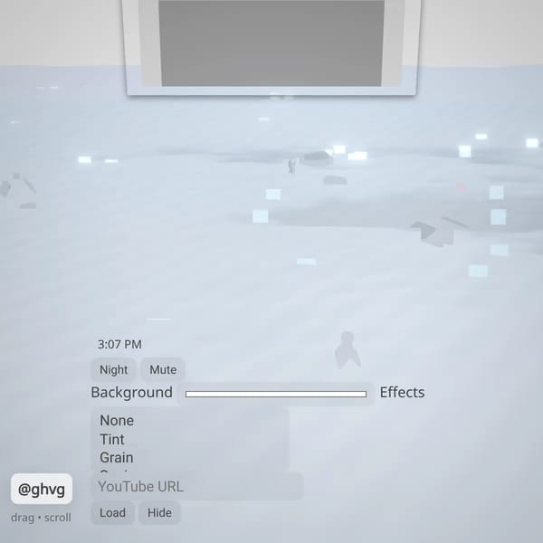 3D River by @ghvg
